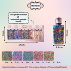 Confect Rainbow Magic Sprinkles | (03) Mix Colourful Sprinkles | Grocsy