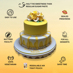 Confect Sunshine Yellow Fondant | Edible Sugarpaste | Grocsy