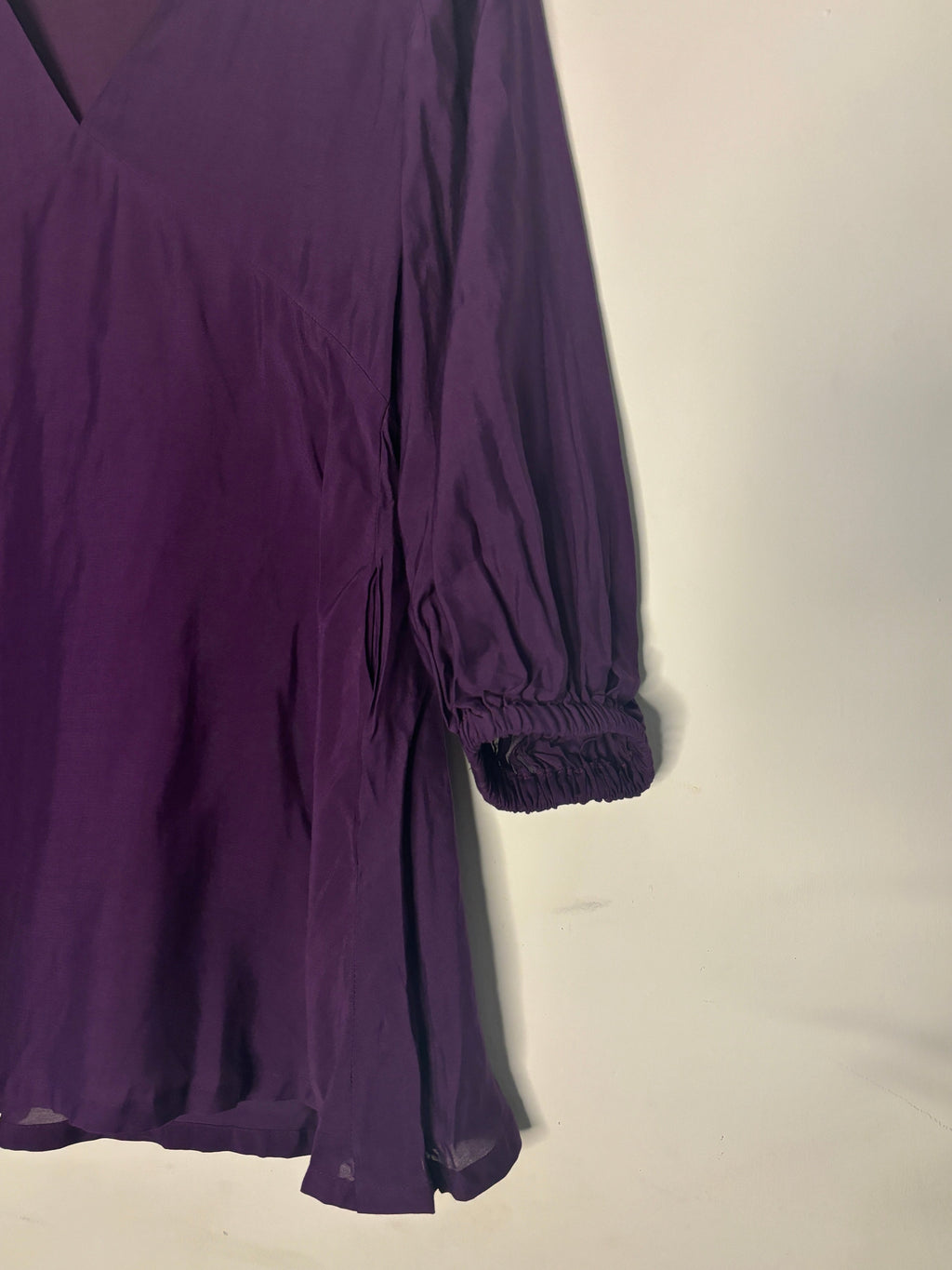 trueBrowns Purple Slub Top | Grocsy