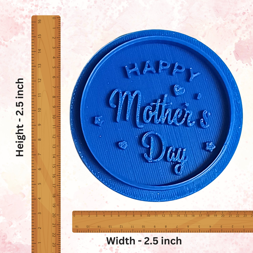 Confect Toppers Cutters | Best Mom Ever Topper Cutter | (MDay-Cutters-01) | Grocsy