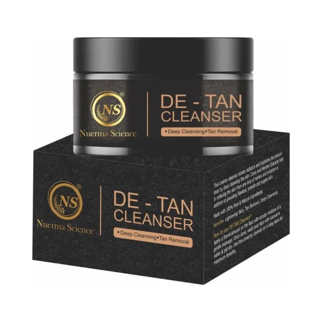 Nuerma Science De-Tan Cleanser | Purifies Skin & De-Tan Skin with Fair Complexion | Grocsy