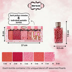Confect Valentine Sprinkles | 01 Edible Decoration for Baking & Dessert | Grocsy