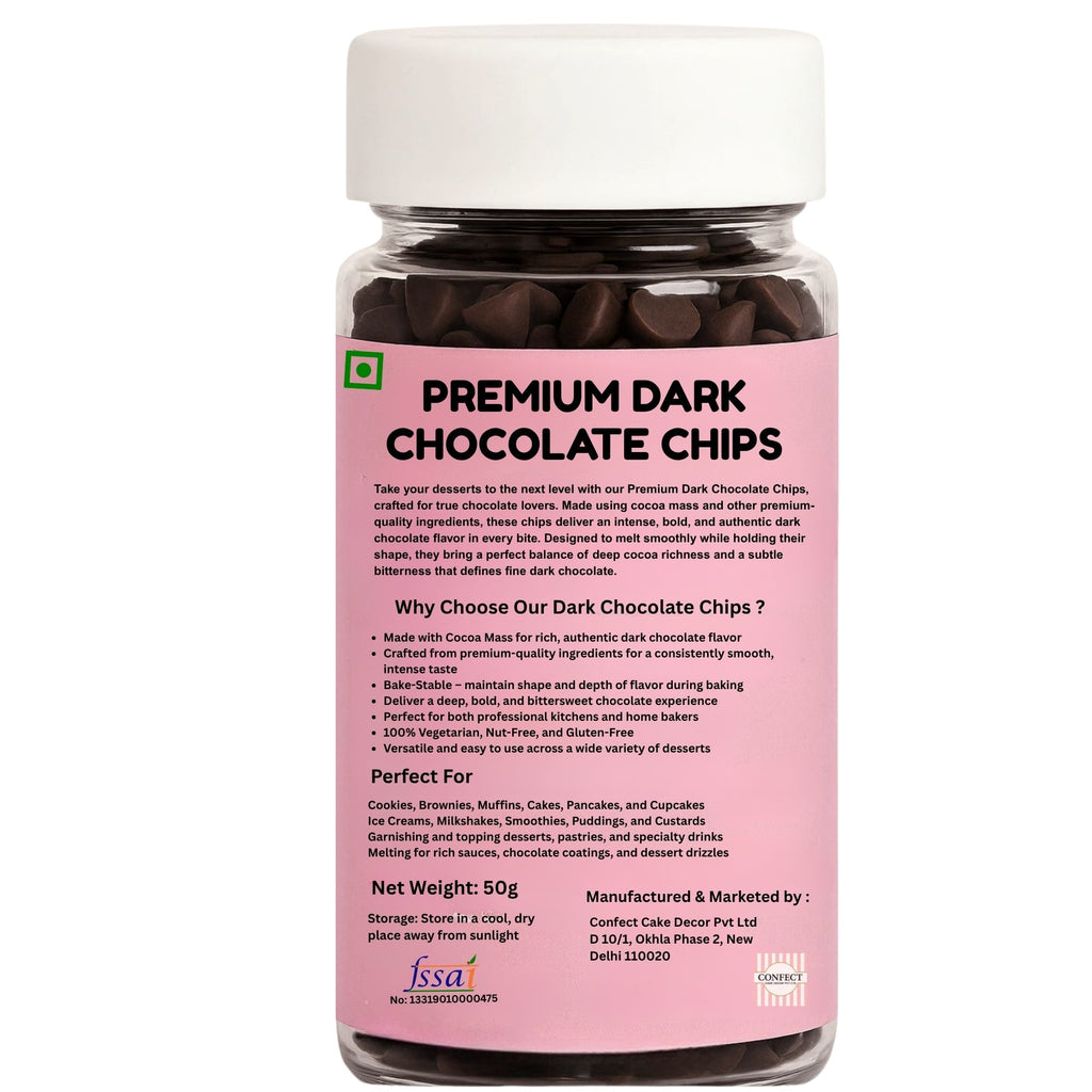 Confect Dark Chocolate Chips | Grocsy