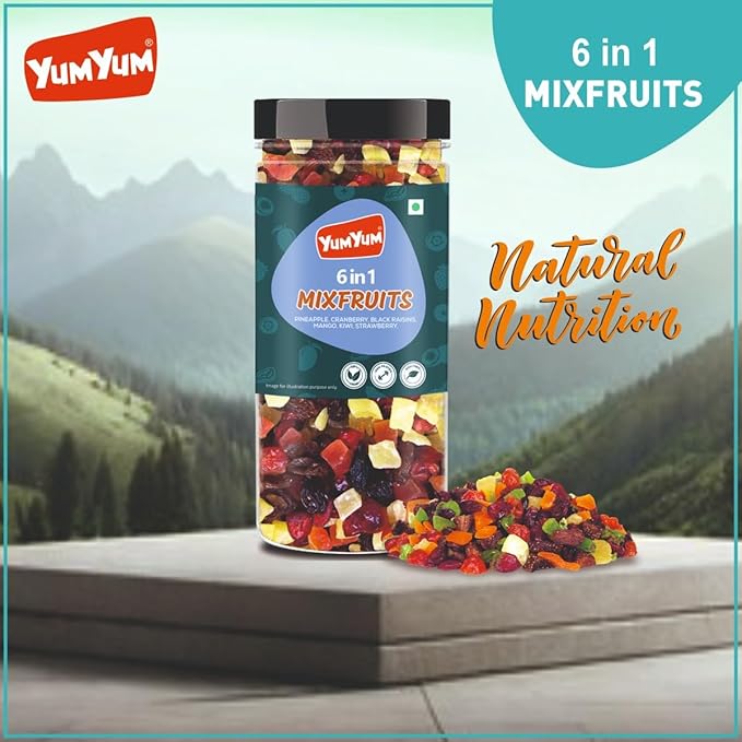 Yum Yum 6 In 1 Mix Fruit Jar | Grocsy