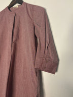 trueBrowns Pink Chambrey Top | Grocsy