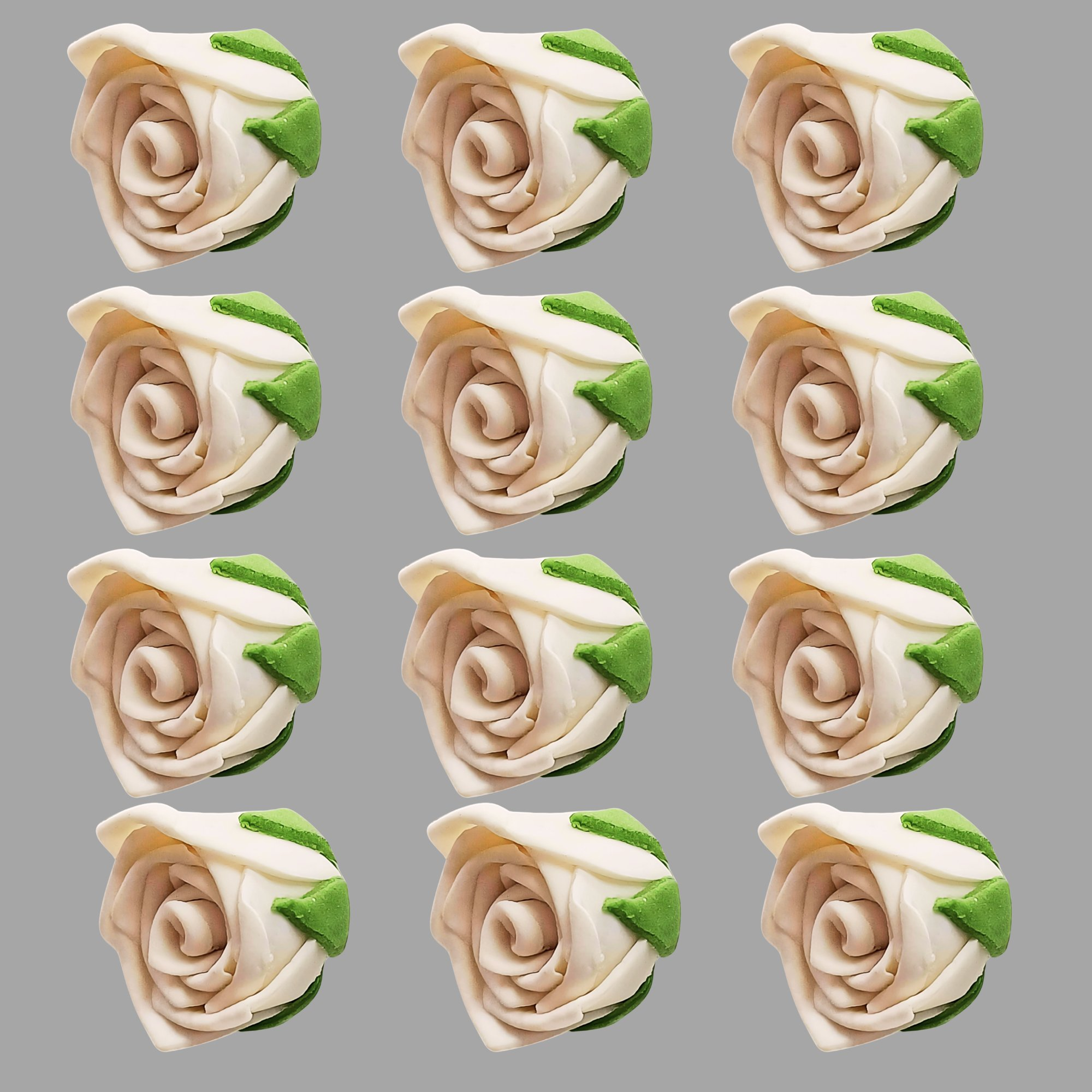 Confect Classic Pearl Ivory | Edible Sugar Roses Topper | Grocsy