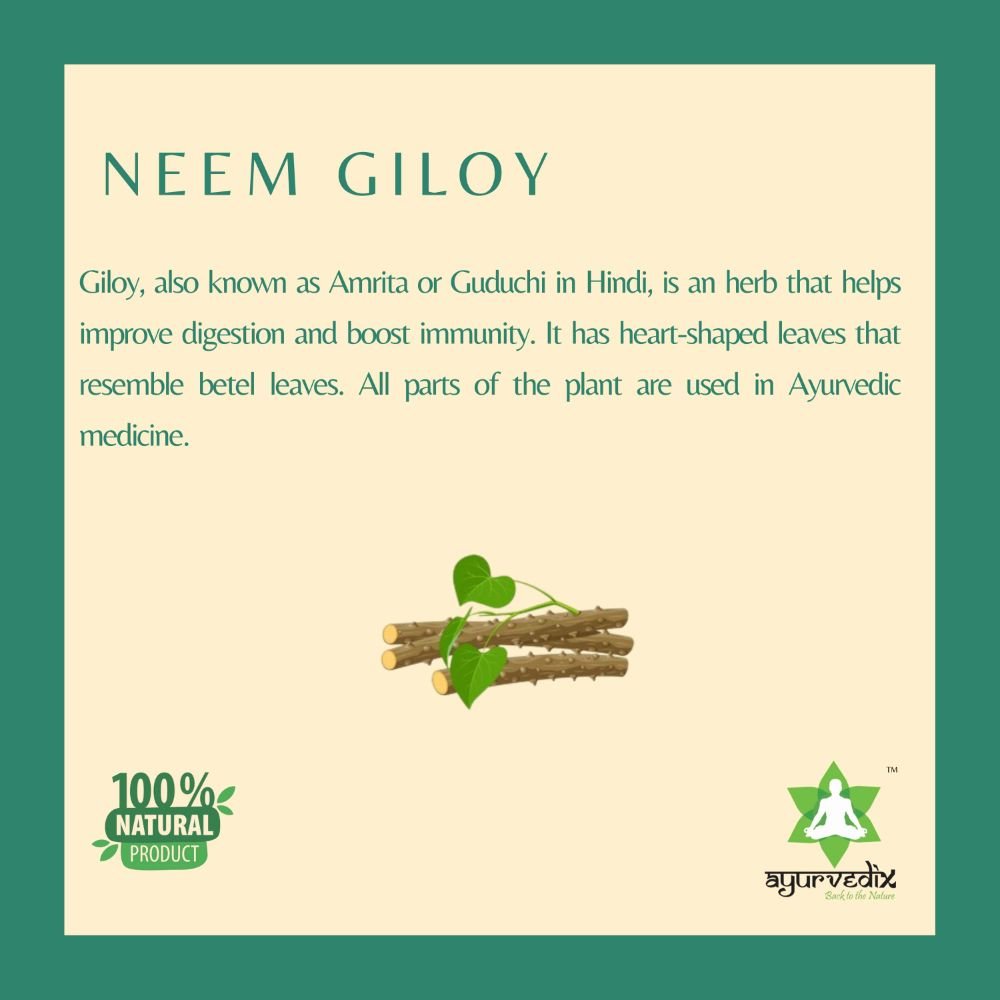 Ayurvedix Neem Giloy Ark | Grocsy