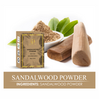Nuerma Science Sandalwood(Chandan)  Powder for De Tan, Glowing skin & Ageing Marks | Grocsy