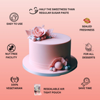 Confect Blush Pink Fondant | Edible Sugarpaste | Grocsy
