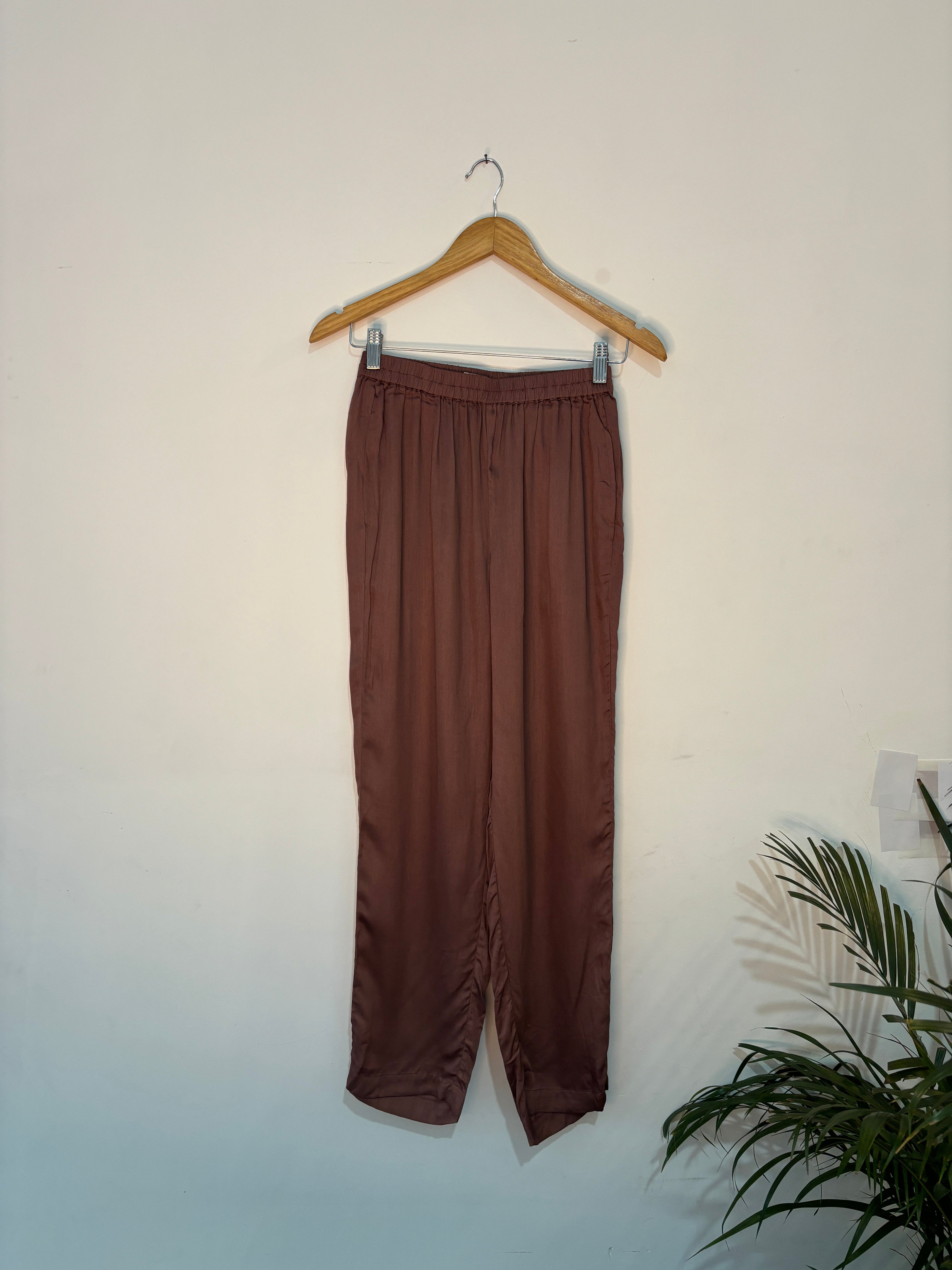 trueBrowns Brown Straight Kurta Set | Grocsy