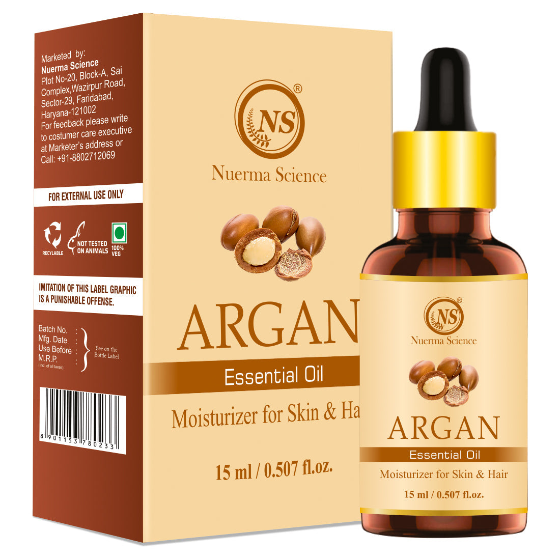 Nuerma Science Argan Essential Oil | Grocsy