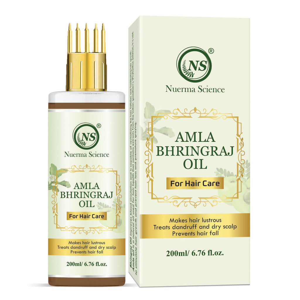 Nuerma Science Amla Bhringraj Hair Oil | Scalp Nourishment & Natural Conditioning | Grocsy
