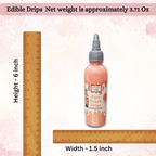 Confect Pure Peach | Edible Drips | Grocsy