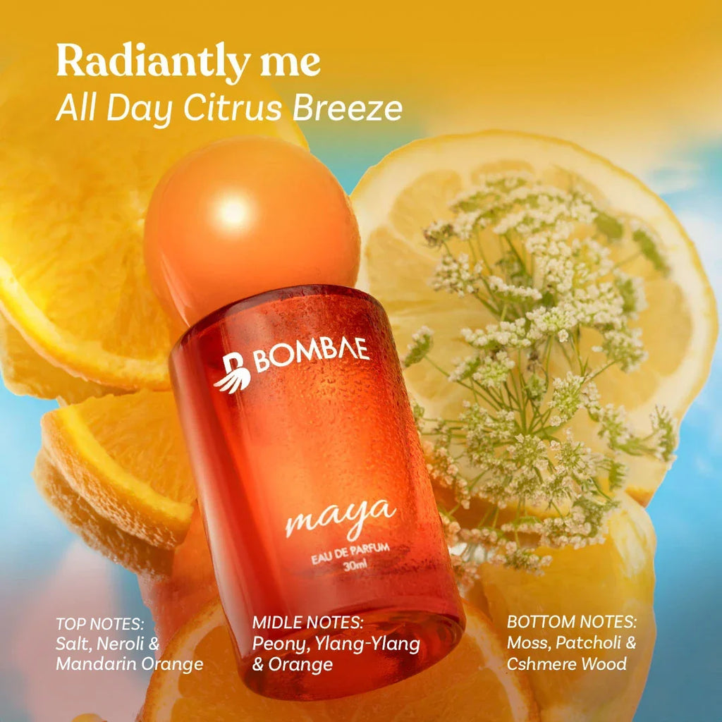 Bombae Maya Citrus Perfume For Her | Grocsy