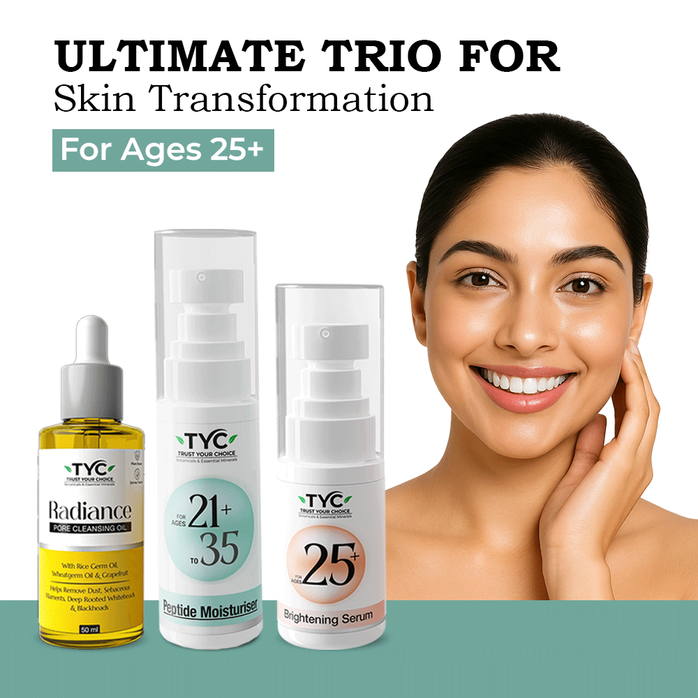 TYC Ultimate Trio for Skincare Transformation For Ages  25+ | Grocsy