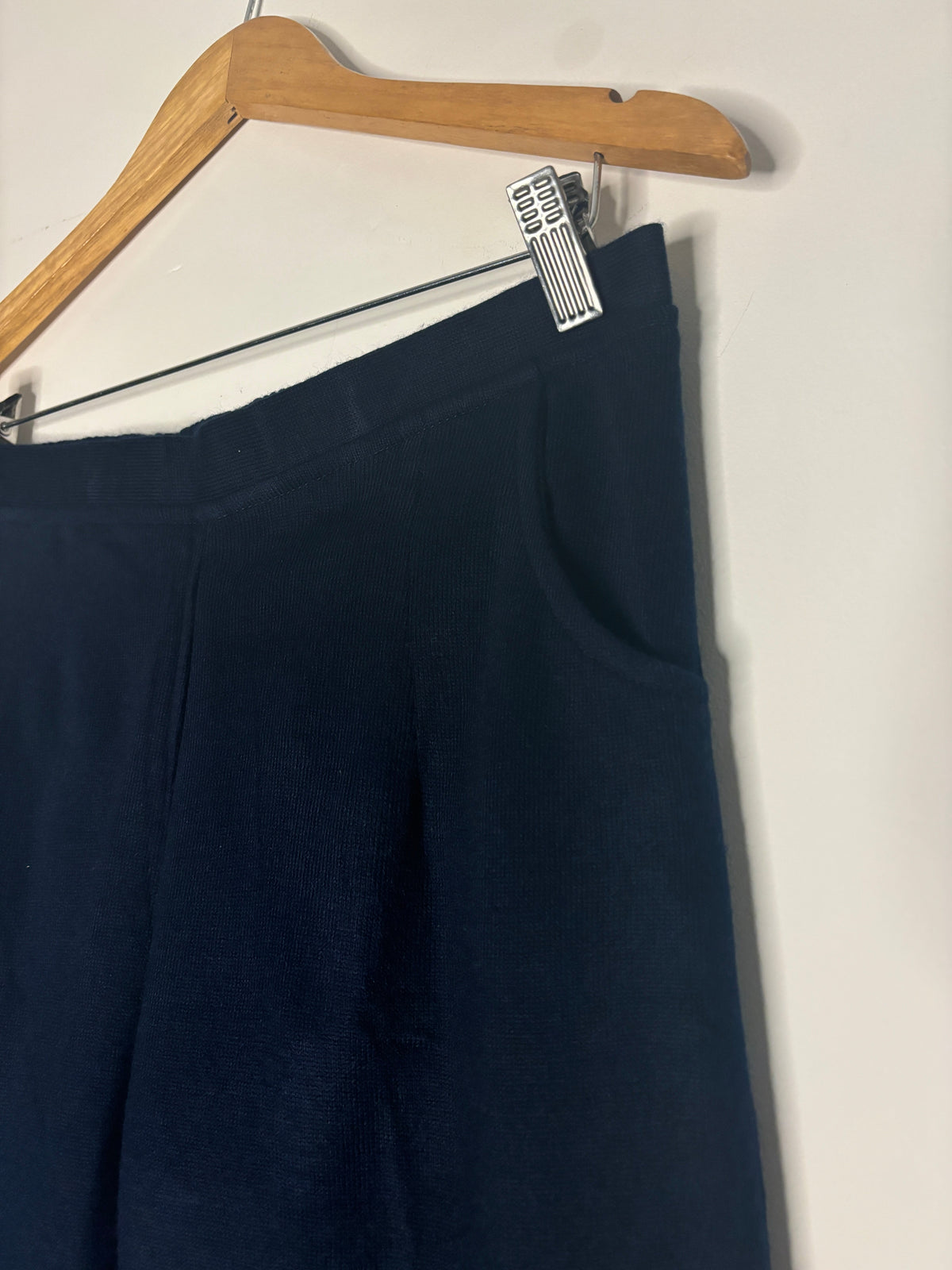 trueBrowns Blue Wollen Pant | Grocsy