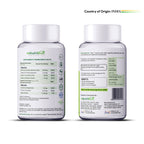 Health Veda Organics Iron + Folic Acid Capsules | Grocsy