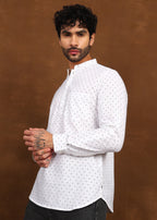 Fabmade Nova Dot Short Kurta | Grocsy