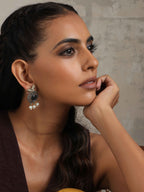trueBrowns Silver Gold Tone Bird Stud Earrings | Grocsy