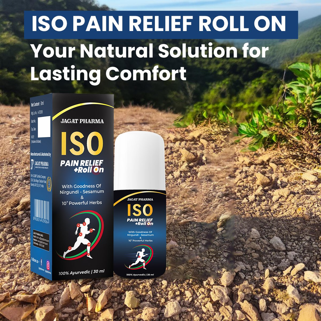 Jagat Pharma Osteo Balance + Roll-On: Strong Bones & Quick Relief Combo | Grocsy