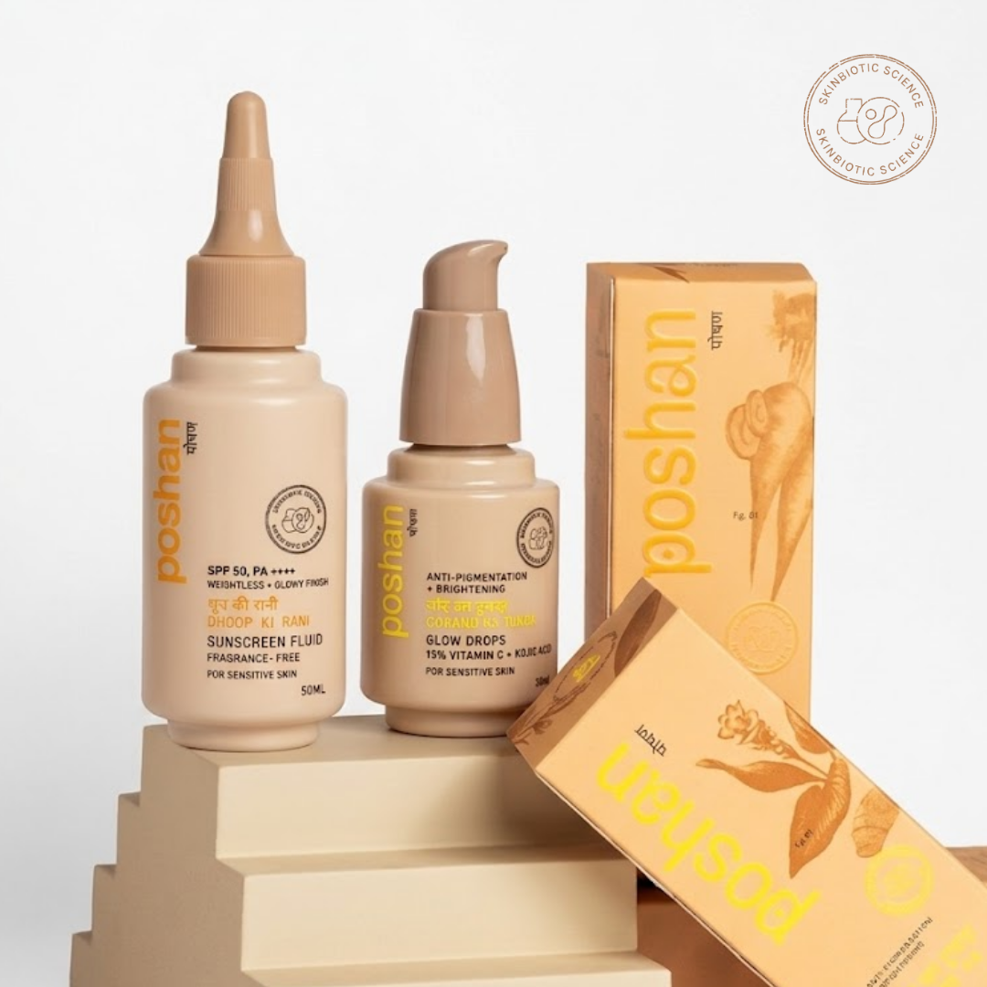 Poshan Skincare Radiance Rivaaz Duo! | Grocsy