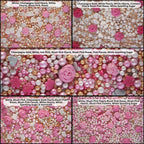 Confect Silver Hearts & White Pearls | Edible Mother's Day Sprinkles | Grocsy