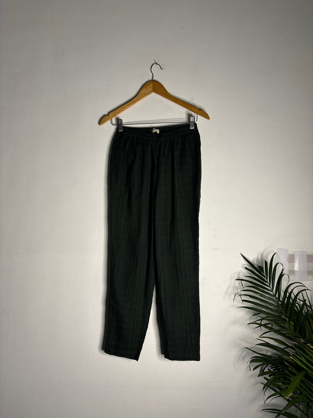 trueBrowns Green Gauze Dobby Kurta Co-ord Set | Grocsy