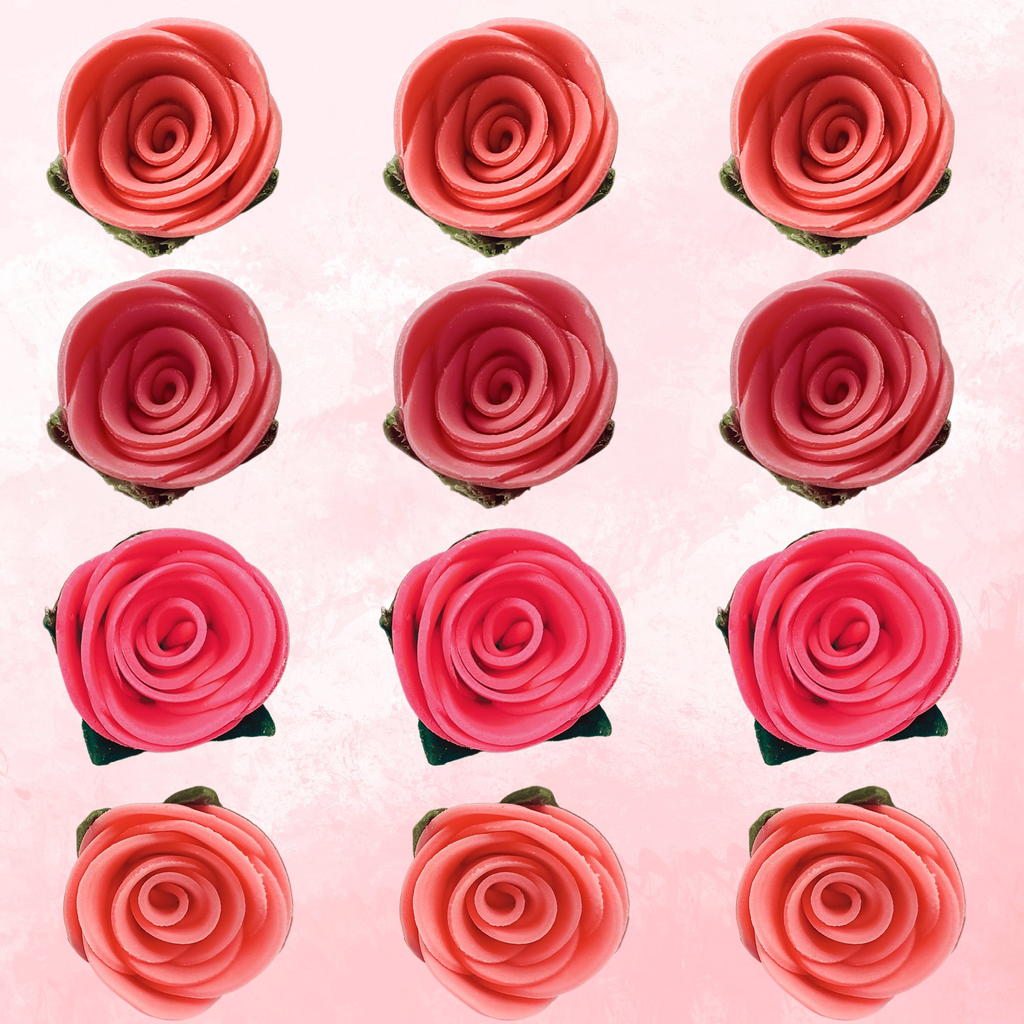 Confect Ombre- 1 | Edible Sugar Roses Topper | Grocsy