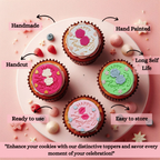 Confect Happy Anniversary | Edible Celebration Topper | Grocsy