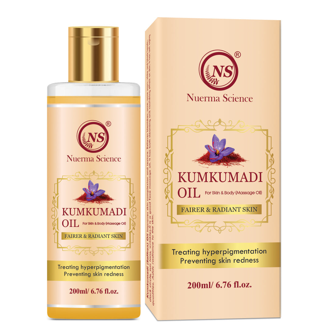 Nuerma Science Kumkumadi Oil | Your Elixir for Radiant Skin & Body | Grocsy
