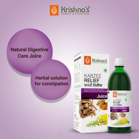Krishna's Herbal & Ayurveda Kabzee Relief Tonic | Grocsy