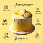 Confect Lemon Yellow Fondant | Edible Sugarpaste | Grocsy