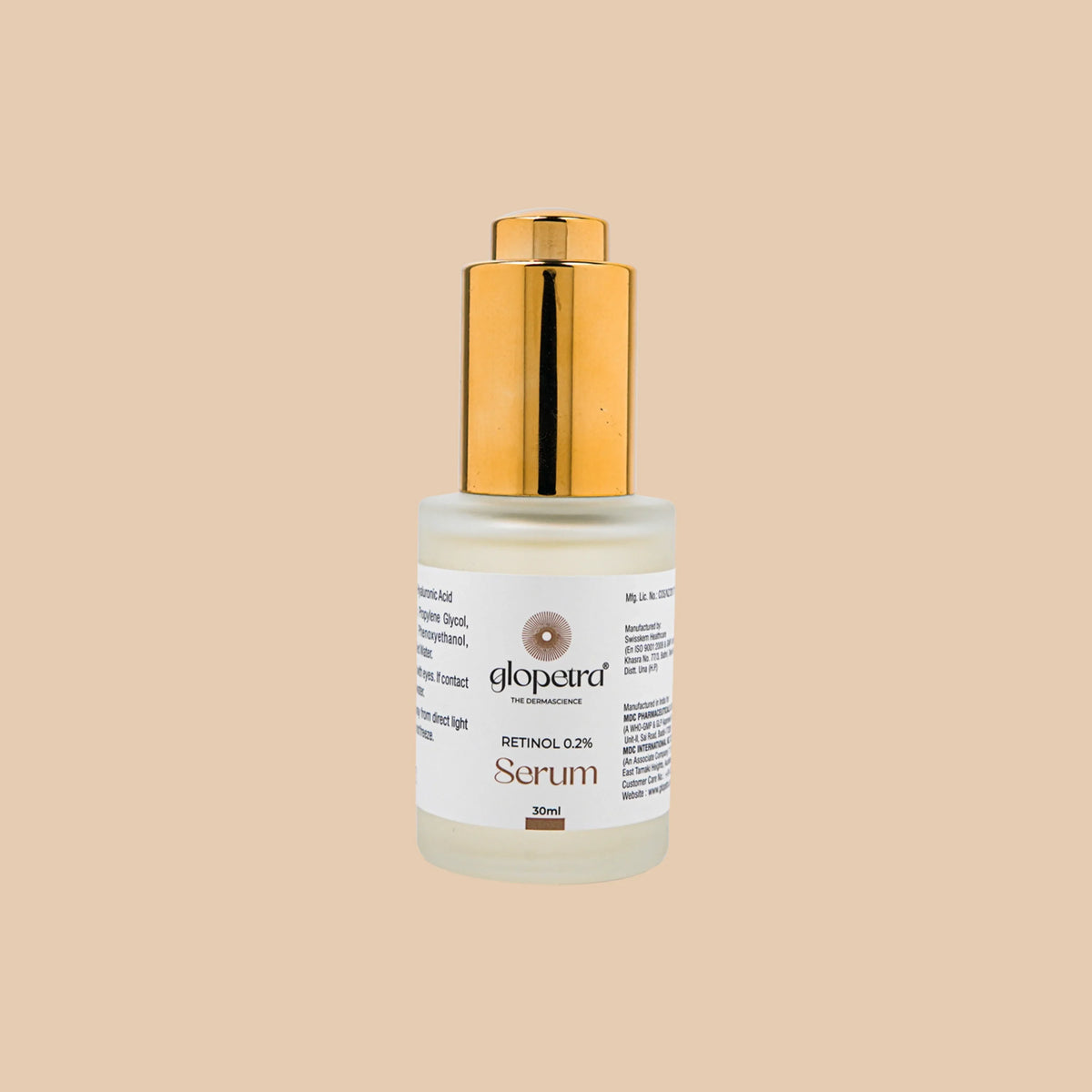 Glopetra Retinol 0.2% - Anti Ageing Serum For Face | Grocsy