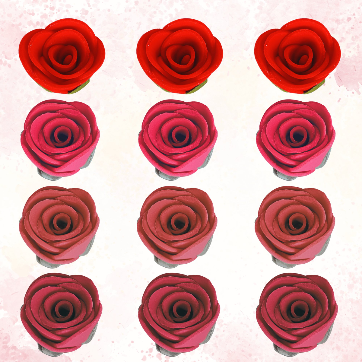 Confect Ombre- 2 | Edible Sugar Roses Topper | Grocsy