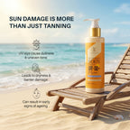 Velleja 2-in-1 Sunscreen Body Lotion SPF 50 PA++++ with 5% Niacinamide & Ceramides | Grocsy