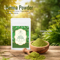 Velleja Herbal Henna Powder for Natural Hair Colour | Enriched with Amla, Bhringraj & Shikakai | Grocsy