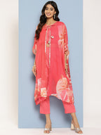 Ahalyaa Women Top with Palazzos & Shrug | Grocsy