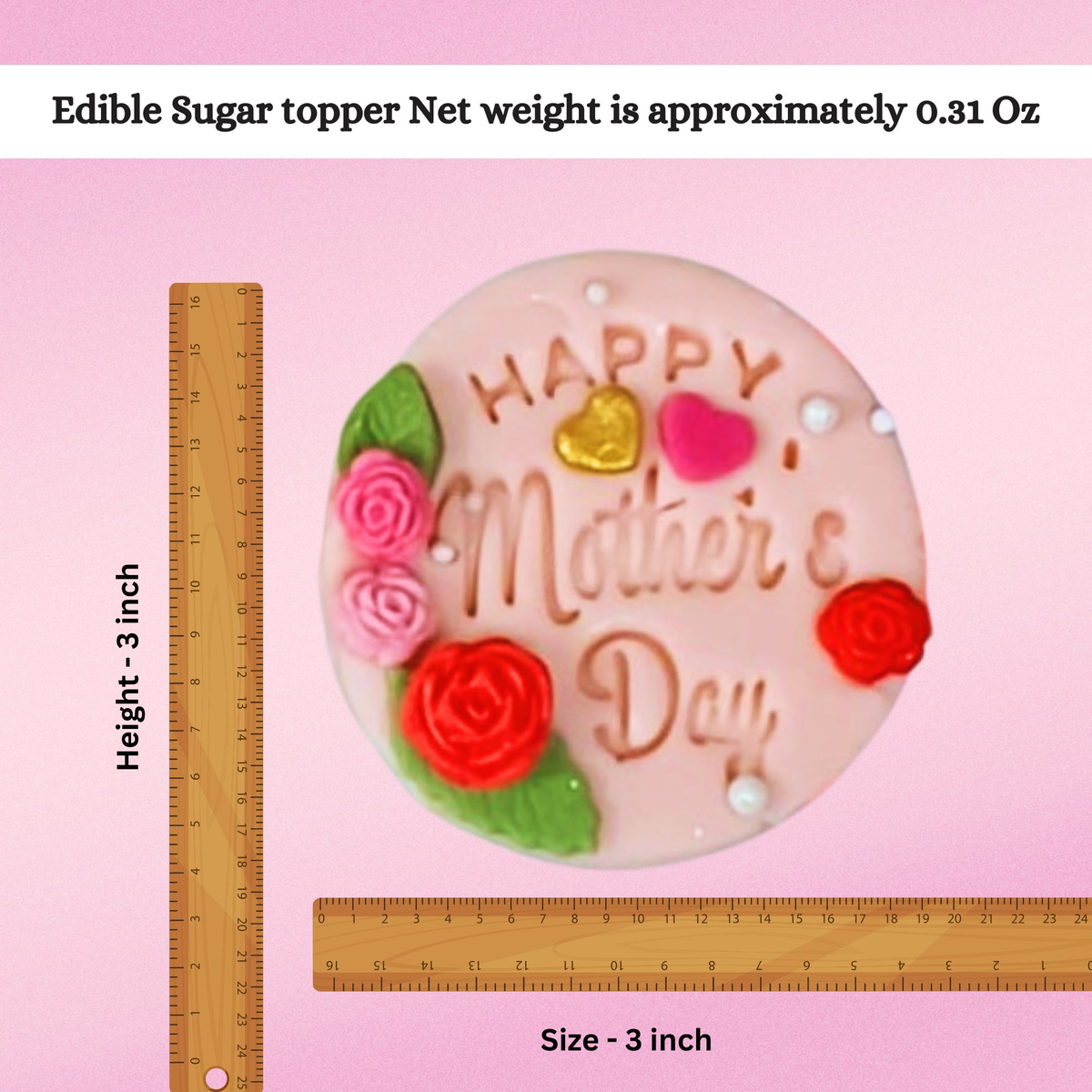 Confect Edible Mother's Day Topper 03 | Grocsy