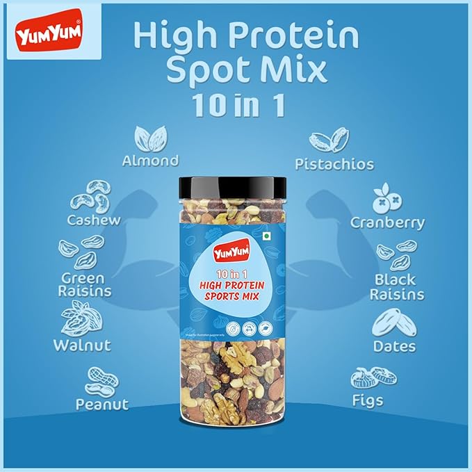 Yum Yum 10 In 1 High Protein Jar | Grocsy