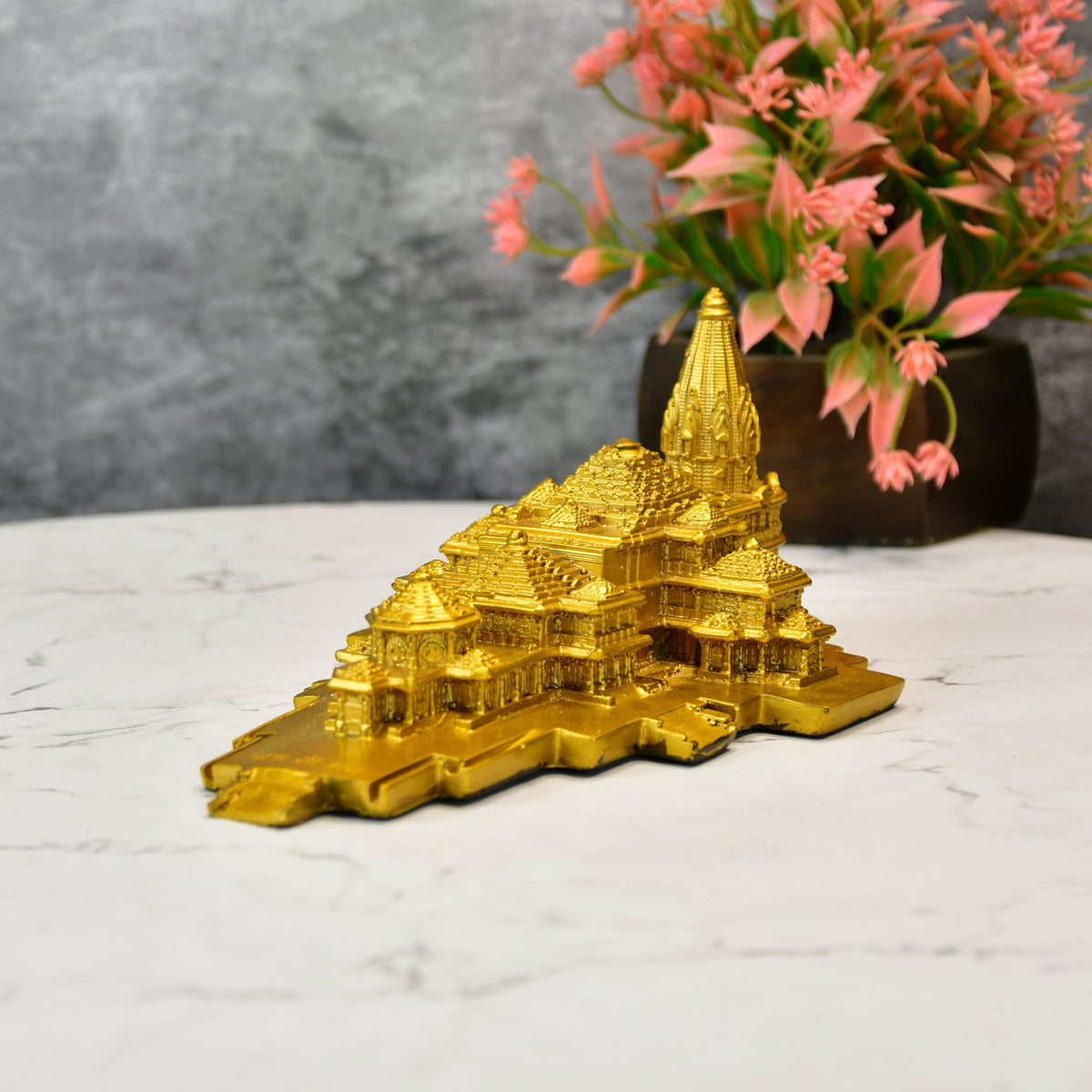 Sowpeace Resin Ram Mandir | Grocsy