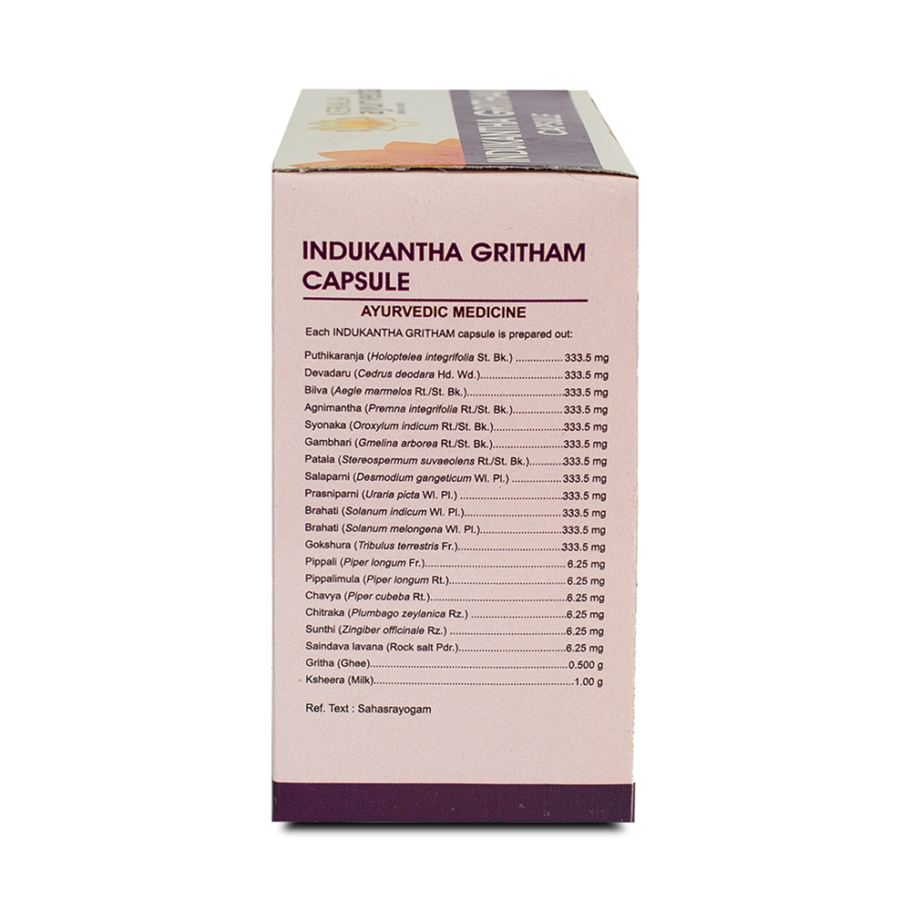 Kerala Ayurveda Indukantha Gritham Capsule | Grocsy