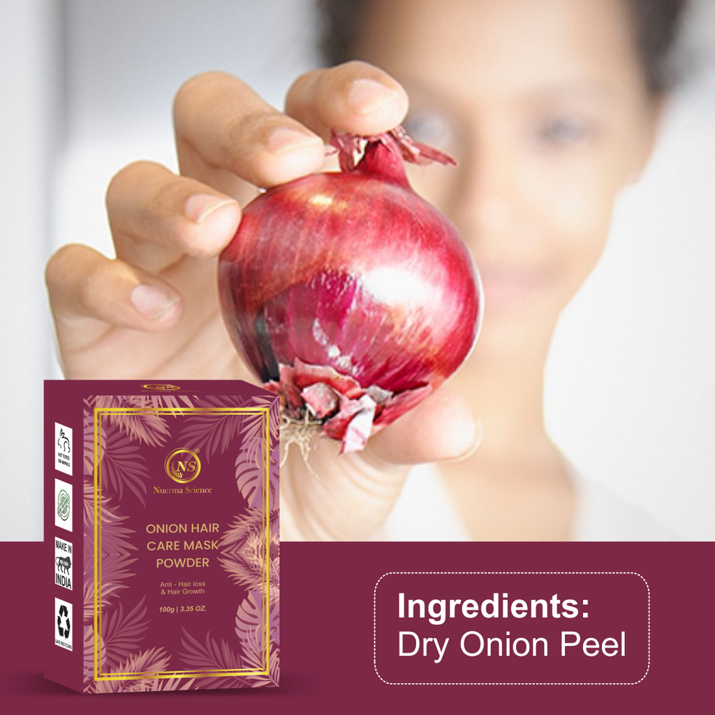 Nuerma Science Onion Powder For Hair Mask | Grocsy