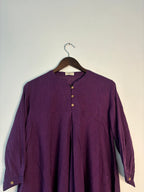 trueBrowns Purple Slub Top | Grocsy