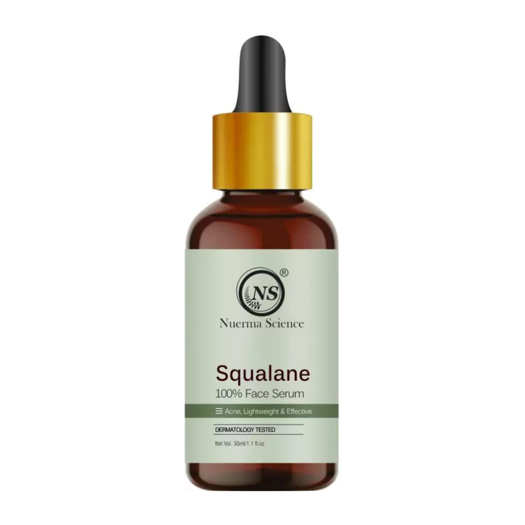 Nuerma Science 100% Squalane Face Oil Serum | Nourish, Hydrate, Protect | Grocsy