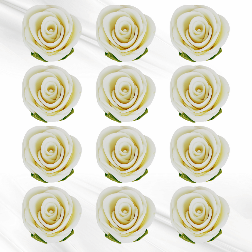 Confect White | Edible Sugar Flowers | Grocsy
