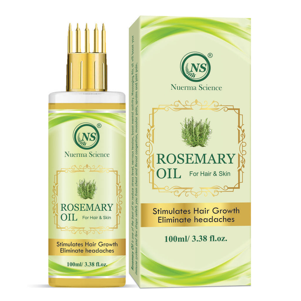 Nuerma Science Rosemary Hair Oil for Anti-Dandruff and Stimulate Hair Growth | Grocsy
