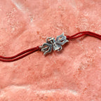 trueBrowns 925 Sterling Silver Lord Shiva Trishul Thread Rakhi | Grocsy