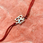 trueBrowns Sterling Silver Chashmish Bhai Thread Rakhi | Grocsy