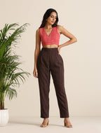 trueBrowns Cola Cotton Dobby Pant Suit Set | Grocsy