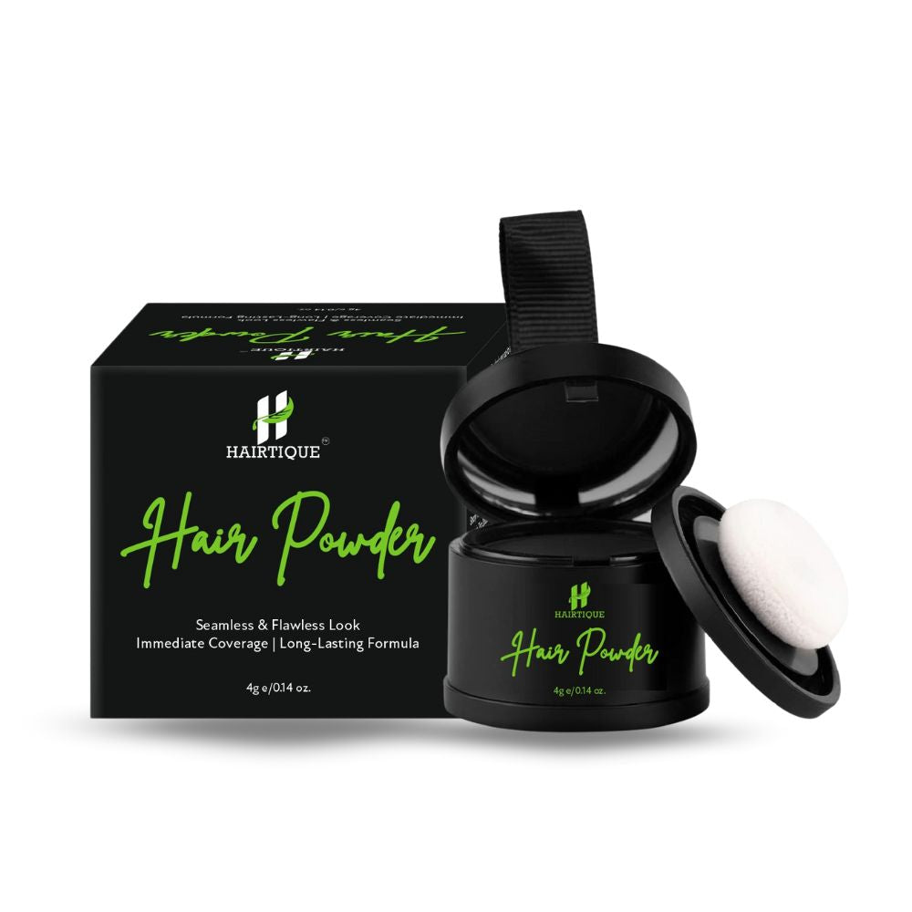 Samisha Cover Up Hair Powder - Black | Grocsy